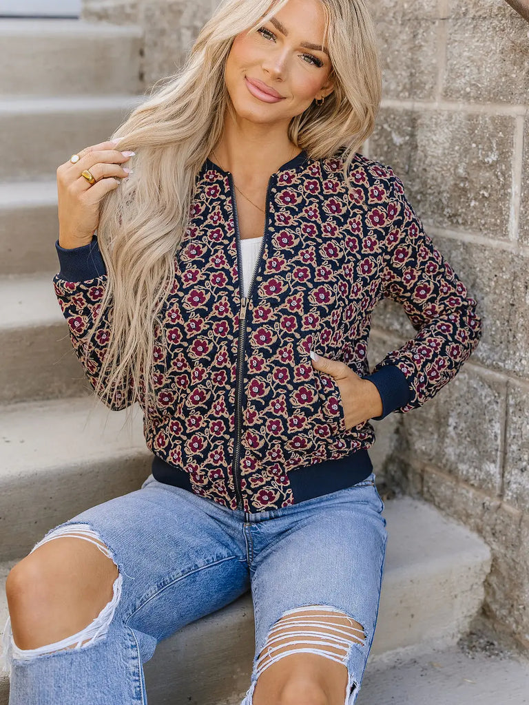 Flower Bomber Jacket