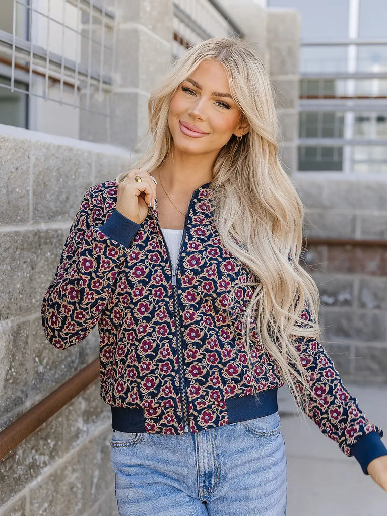 Flower Bomber Jacket