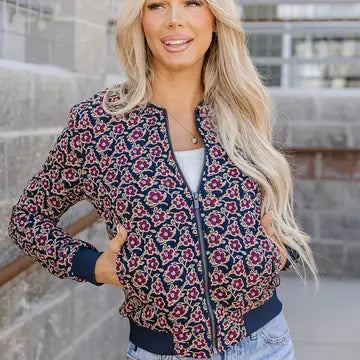 Flower Bomber Jacket