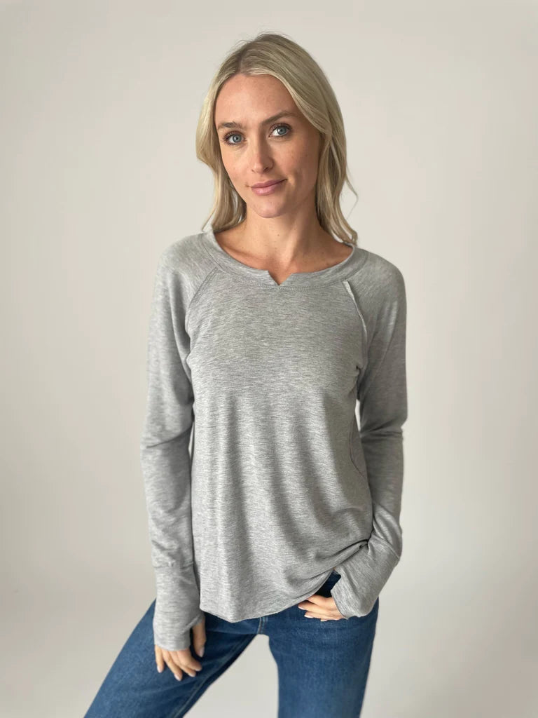 Alexandra French Terry Top