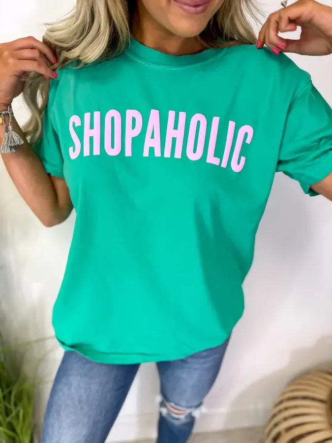 "Shopaholic" Tee