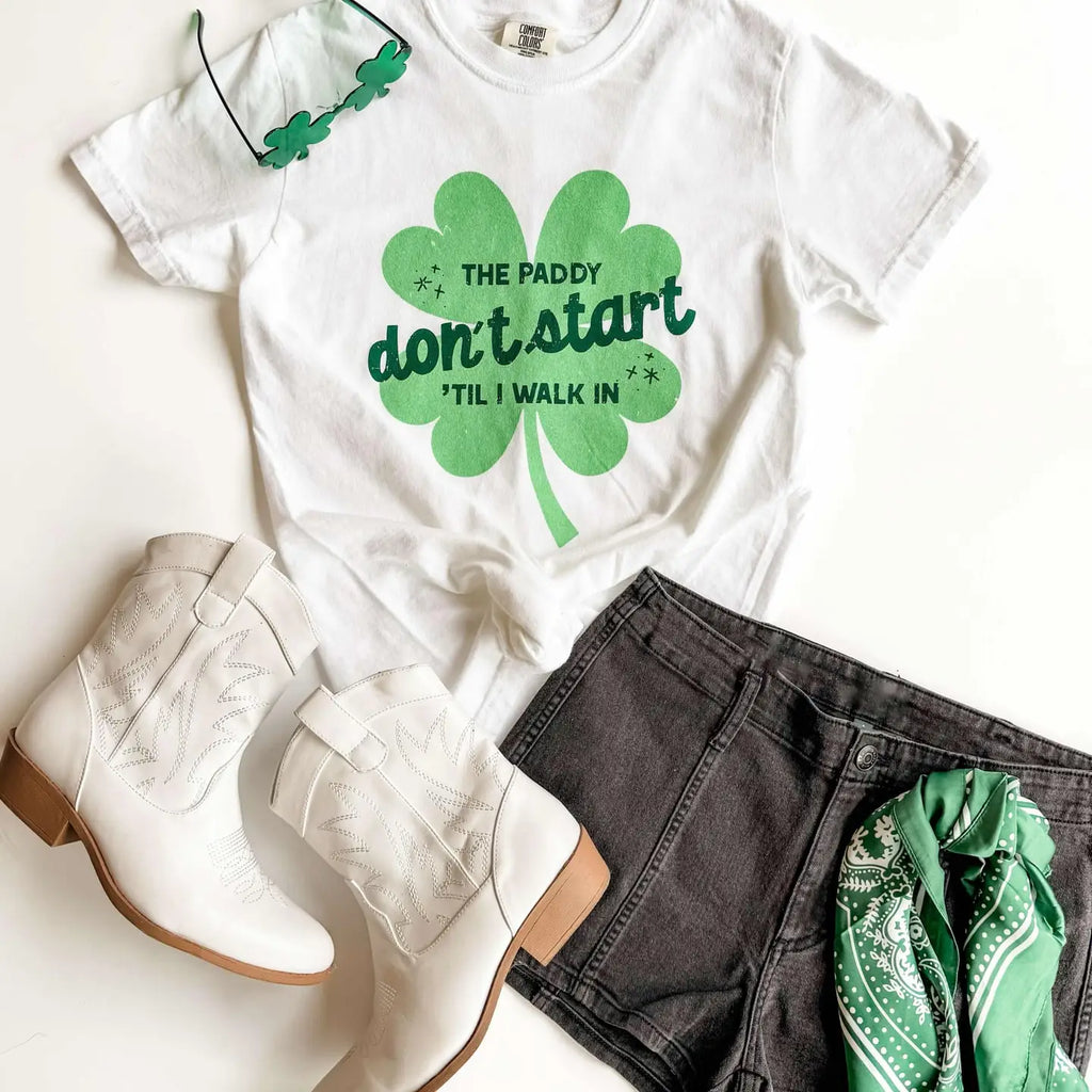 The Paddy Don't Start St. Patricks' Day Tee