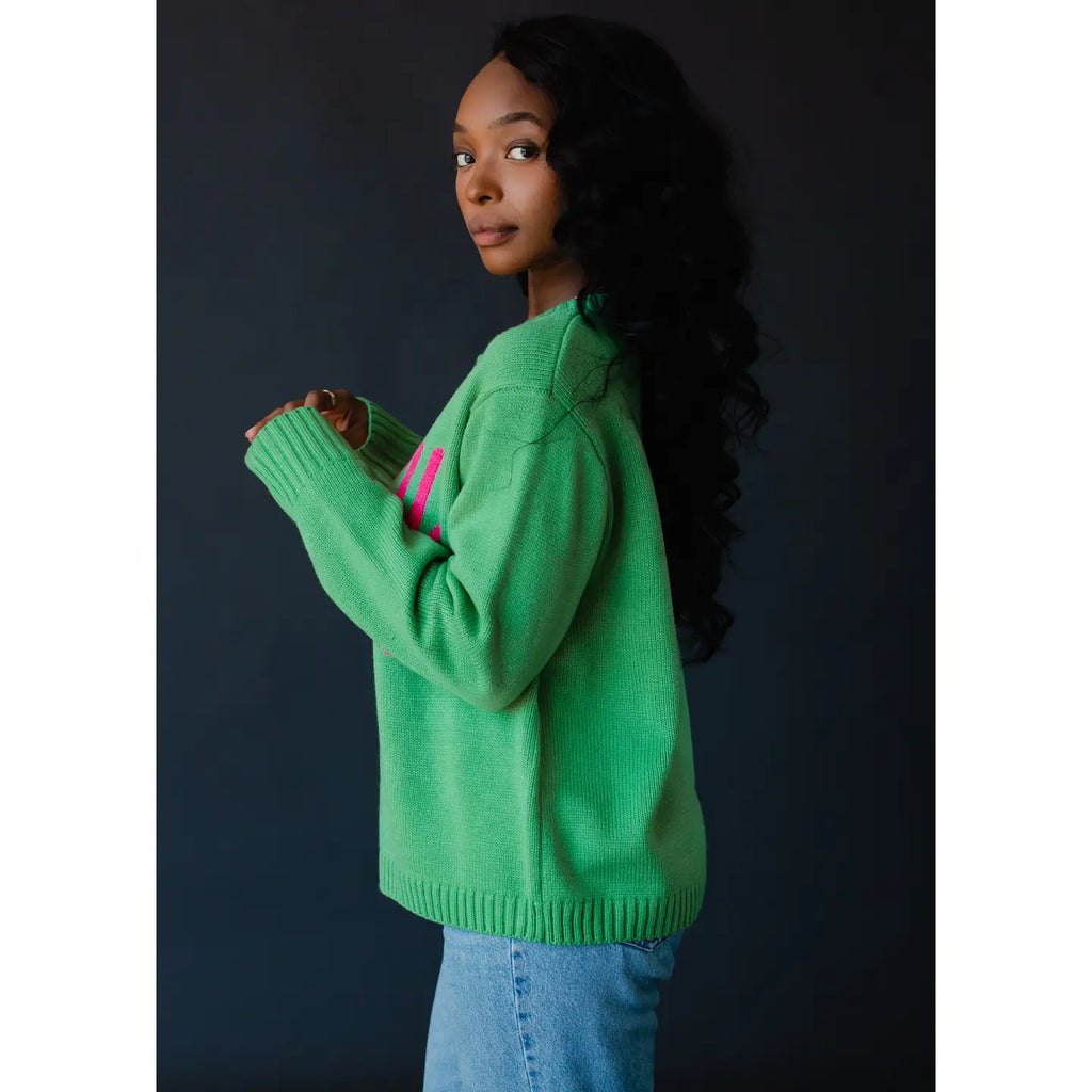 Mint Green "Merry" Sweater