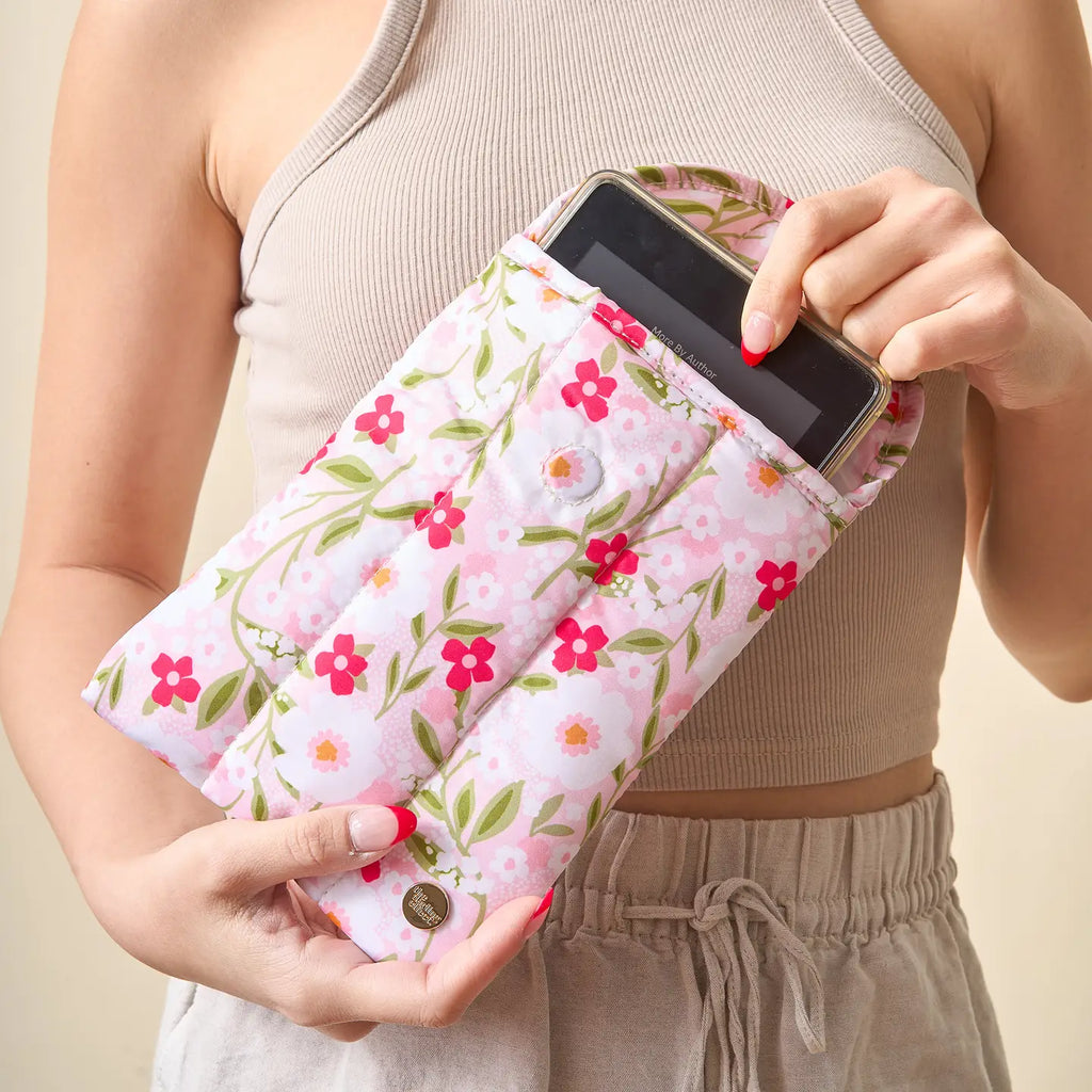 Kindle Sleeve-Floral Haven Pink