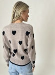 GRAPHIC SWEATER | LATTE LOVE