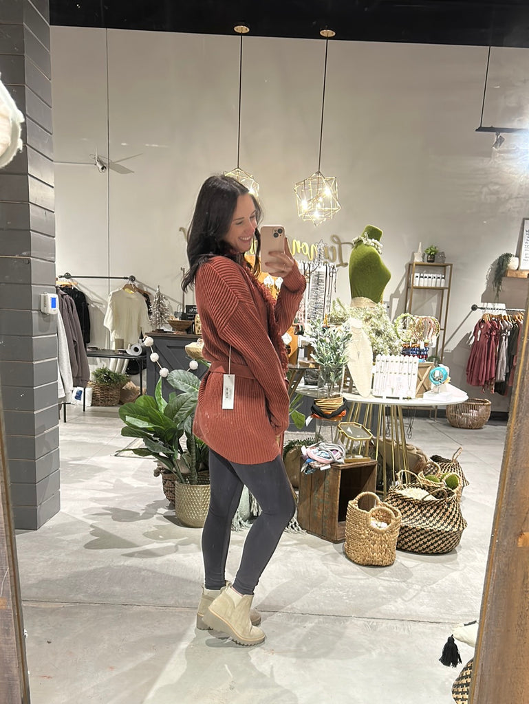 Gaia Fringe Cardigan